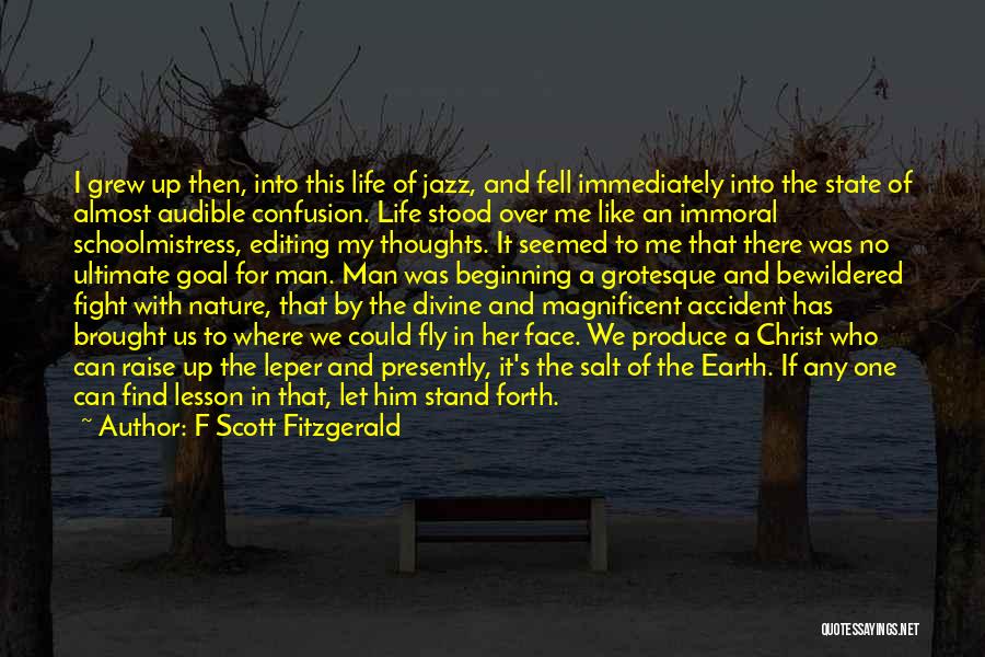 Man Over Nature Quotes By F Scott Fitzgerald