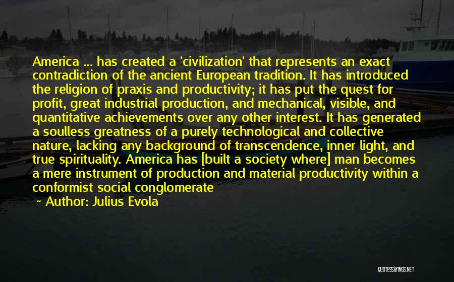 Man Over Nature Quotes By Julius Evola