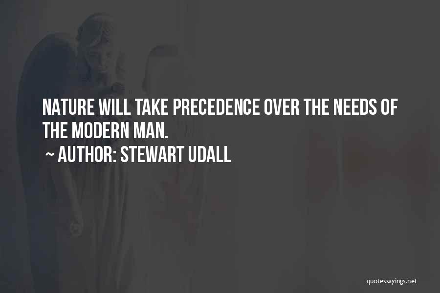 Man Over Nature Quotes By Stewart Udall