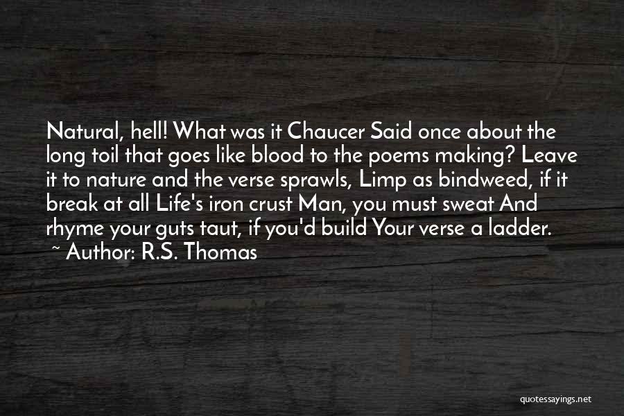 Man Poems And Quotes By R.S. Thomas