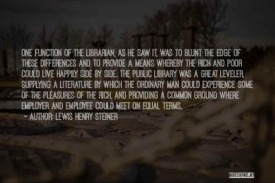 Man Providing Quotes By Lewis Henry Steiner