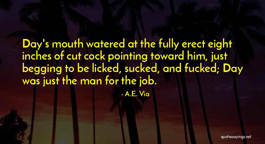 Man S Job Quotes By A.E. Via Man S Job Quotes By A.E. Via