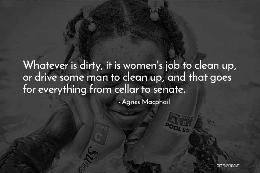 Man S Job Quotes By Agnes Macphail Man S Job Quotes By Agnes Macphail