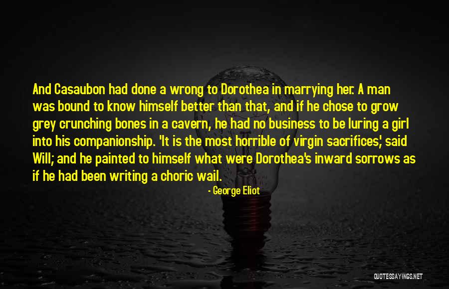 Man Sacrifices Quotes By George Eliot Man Sacrifices Quotes By George Eliot