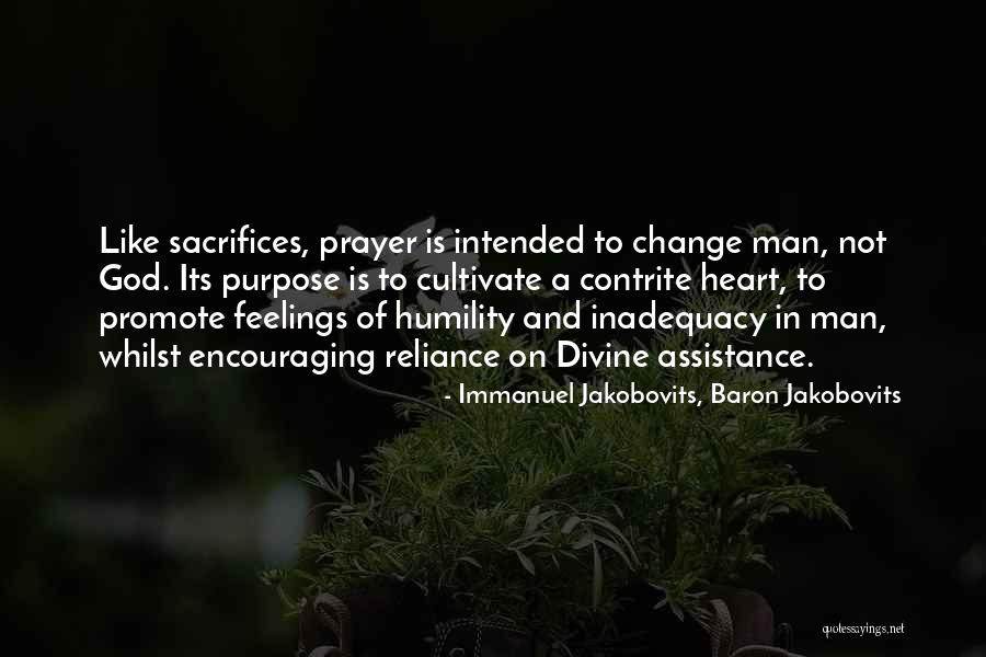 Man Sacrifices Quotes By Immanuel Jakobovits, Baron Jakobovits Man Sacrifices Quotes By Immanuel Jakobovits, Baron Jakobovits