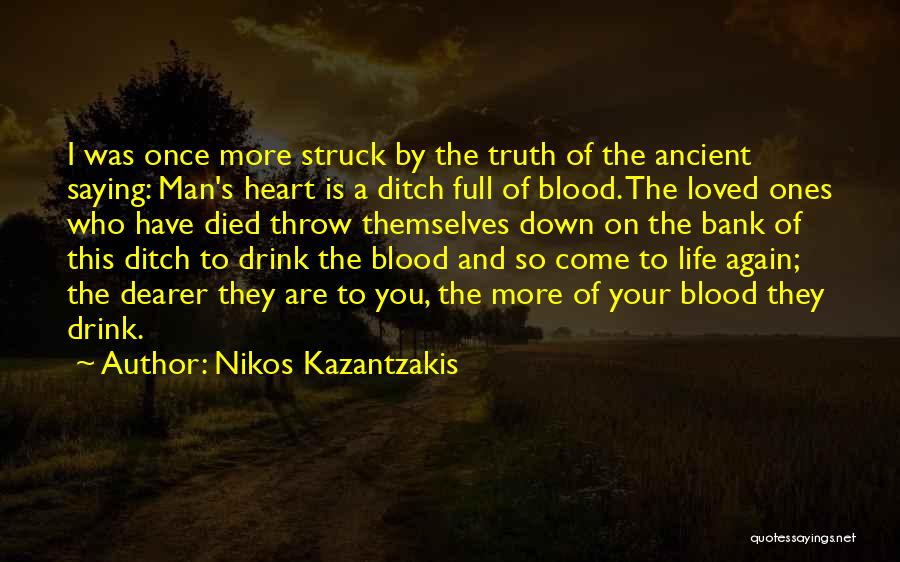 Man Saying Quotes By Nikos Kazantzakis