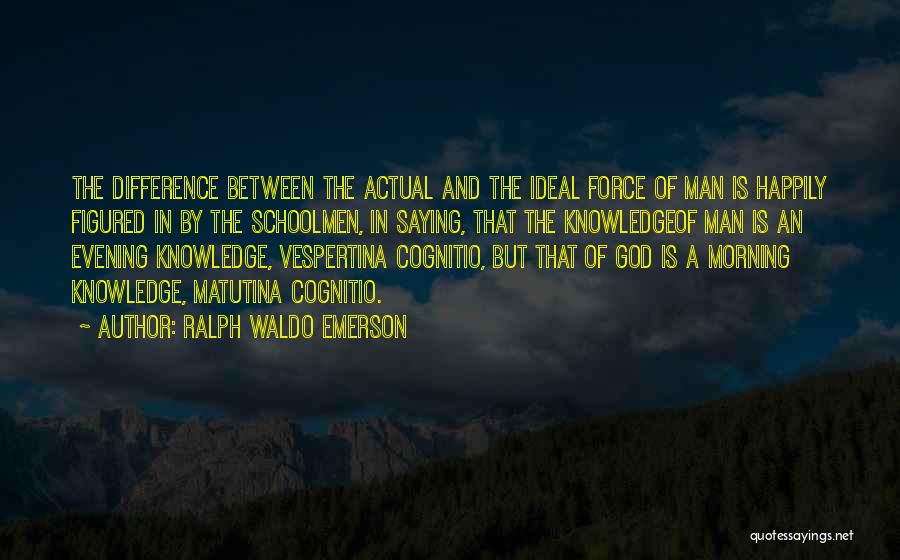 Man Saying Quotes By Ralph Waldo Emerson