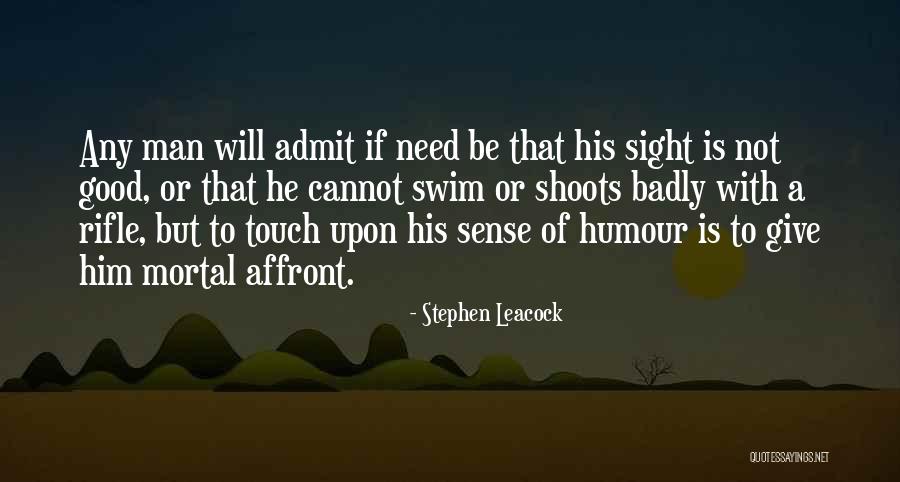 Man Shoots Himself Quotes By Stephen Leacock Man Shoots Himself Quotes By Stephen Leacock