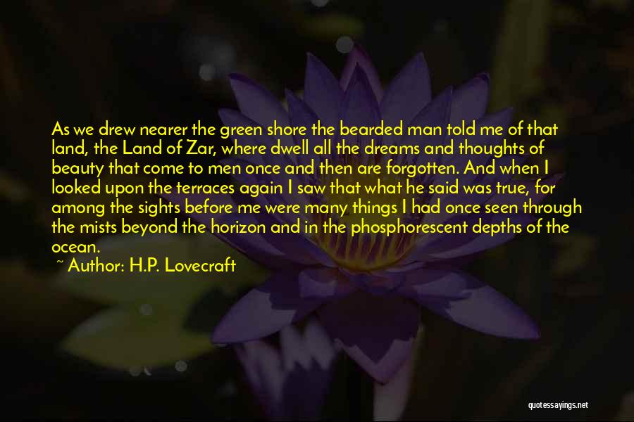 Man Thoughts Quotes By H.P. Lovecraft
