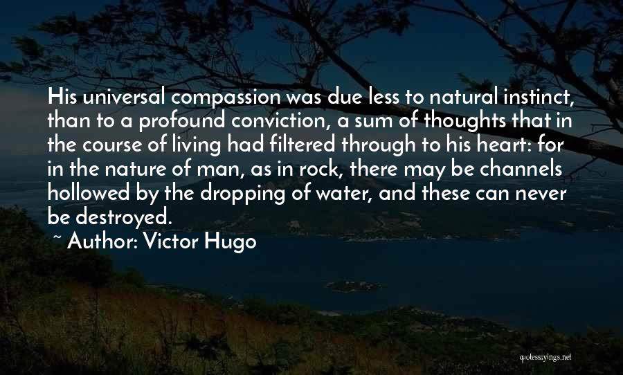 Man Thoughts Quotes By Victor Hugo