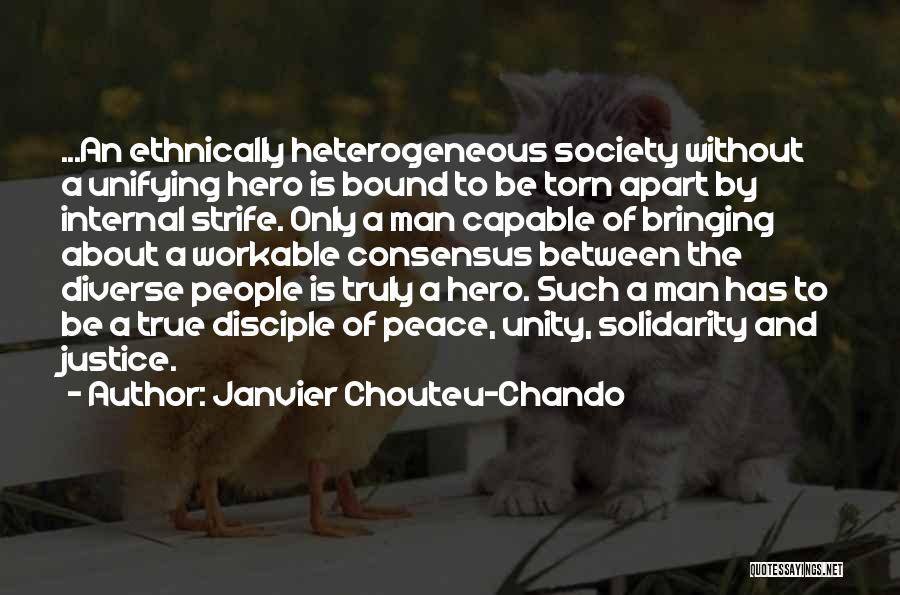 Man True Love Quotes By Janvier Chouteu-Chando