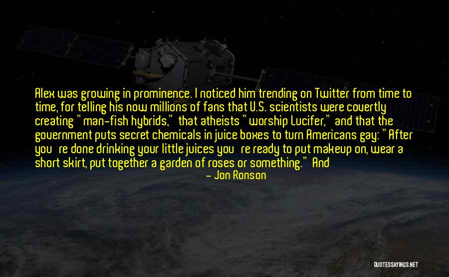 Man U Quotes By Jon Ronson Man U Quotes By Jon Ronson