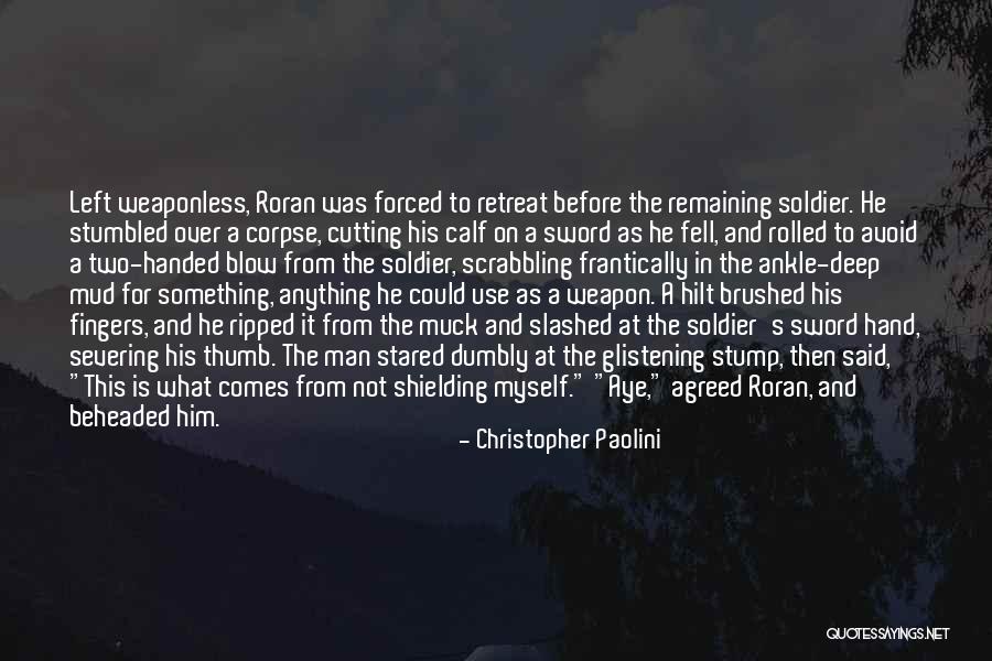 Man Under The Thumb Quotes By Christopher Paolini Man Under The Thumb Quotes By Christopher Paolini