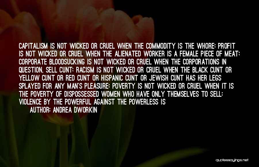 Man Whores Quotes By Andrea Dworkin