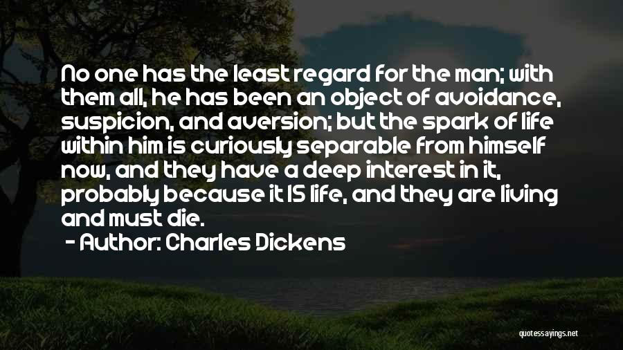 Man With No Words Quotes By Charles Dickens