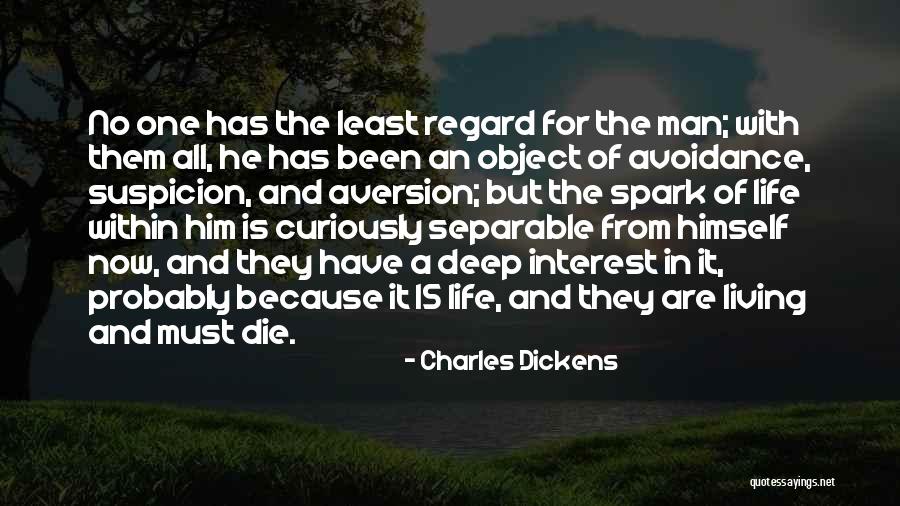 Man With No Words Quotes By Charles Dickens