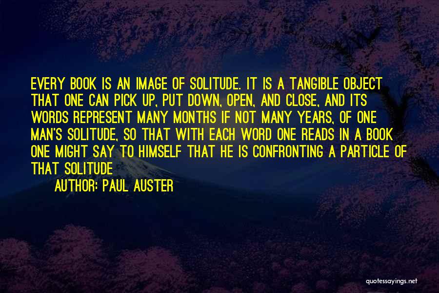 Man With One Word Quotes By Paul Auster