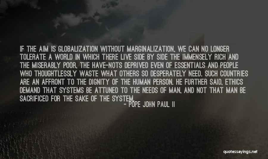 Man Without A Country Quotes By Pope John Paul II Man Without A Country Quotes By Pope John Paul II