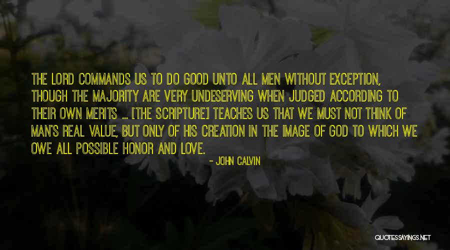 Man Without Love Quotes By John Calvin Man Without Love Quotes By John Calvin