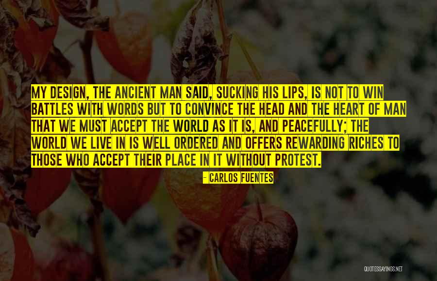 Man Without Words Quotes By Carlos Fuentes