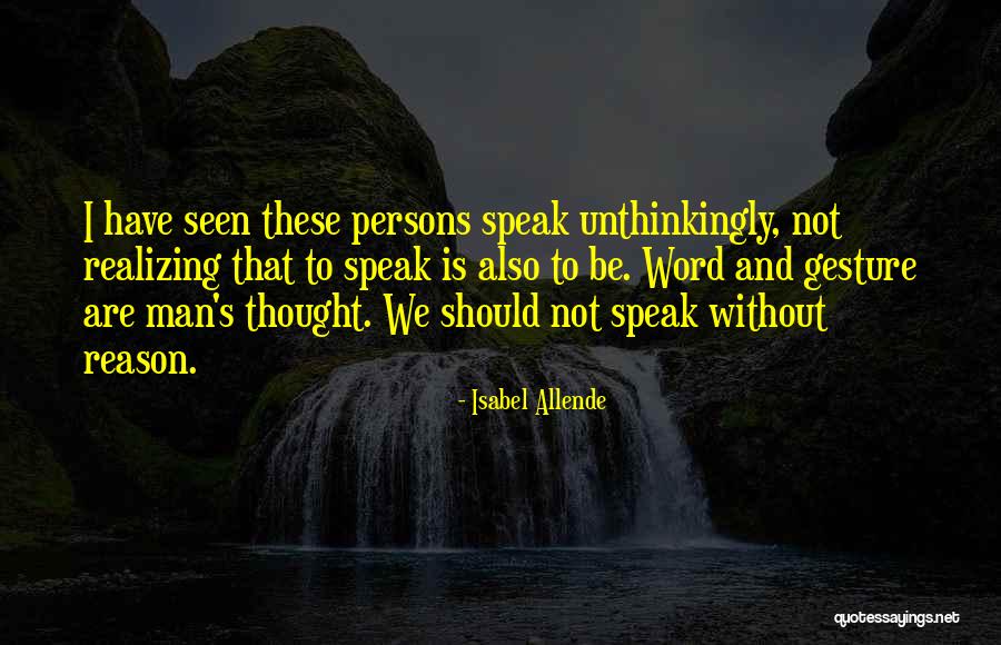 Man Without Words Quotes By Isabel Allende