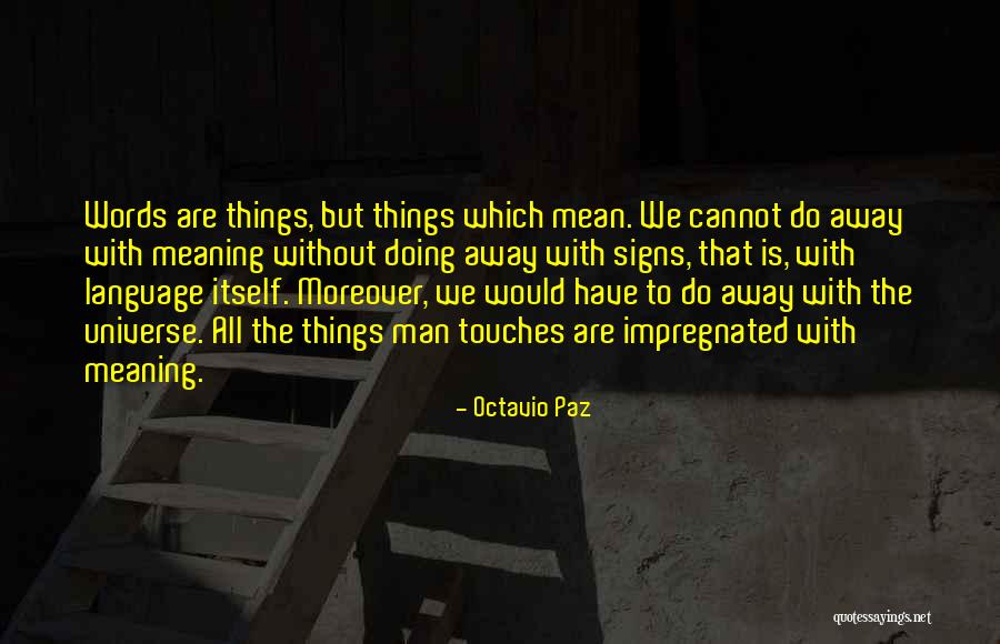 Man Without Words Quotes By Octavio Paz