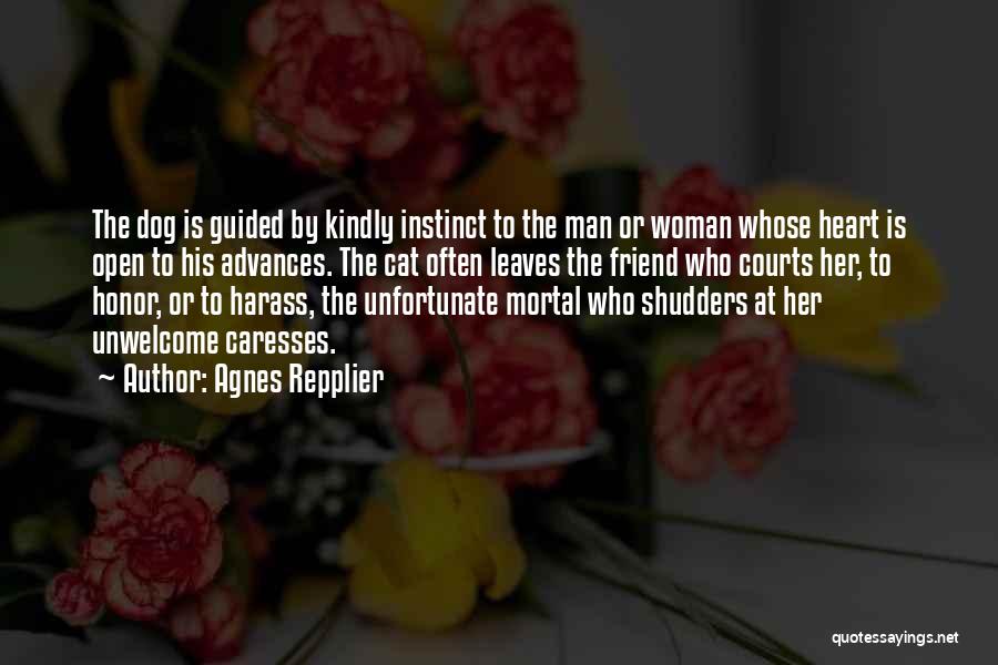 Man Woman Friend Quotes By Agnes Repplier