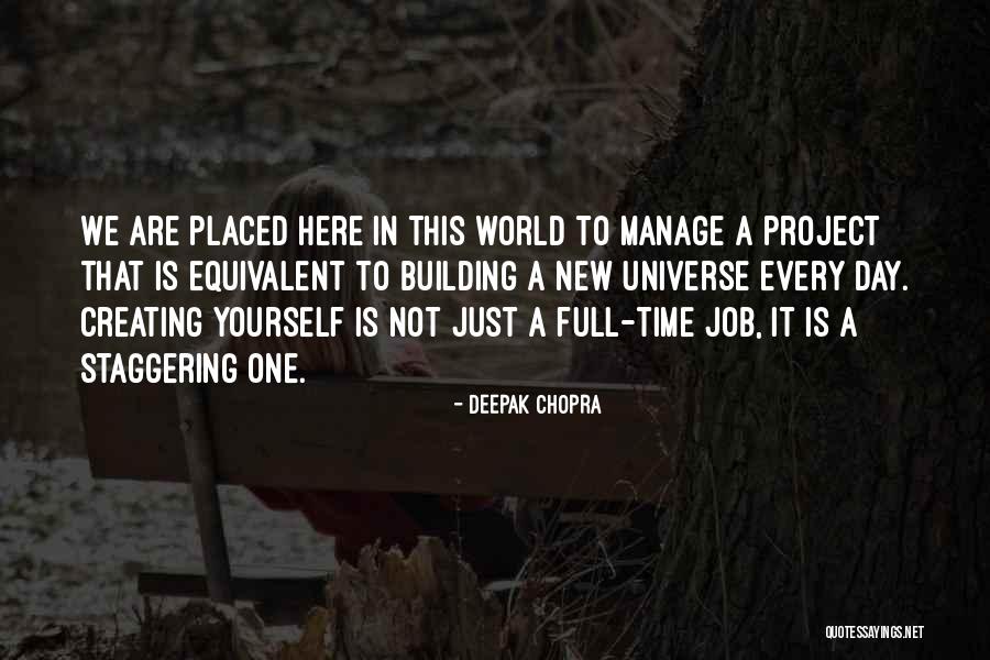 Manage A Project Quotes By Deepak Chopra Manage A Project Quotes By Deepak Chopra