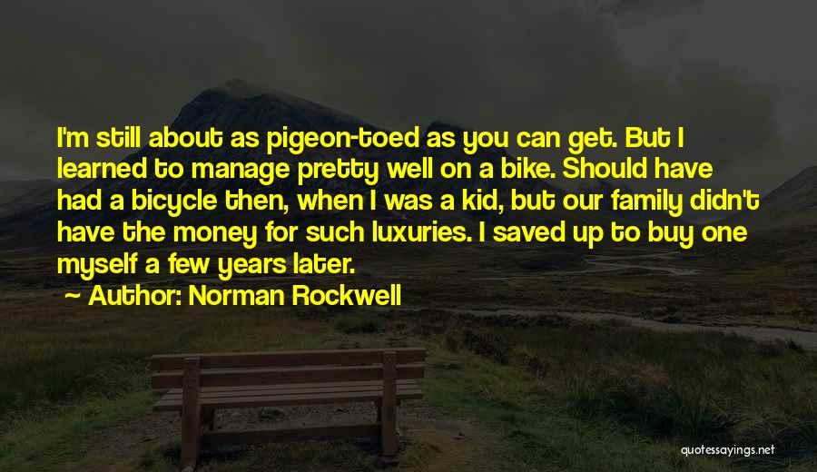 Manage Money Quotes By Norman Rockwell