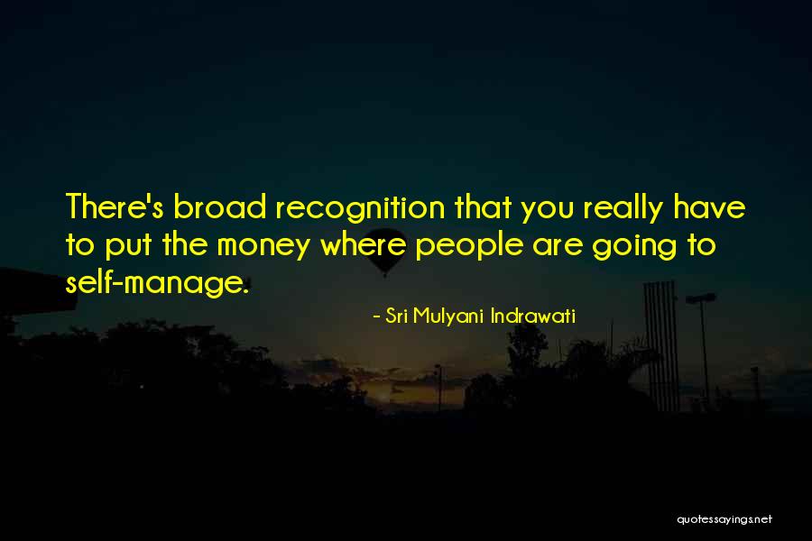 Manage Money Quotes By Sri Mulyani Indrawati