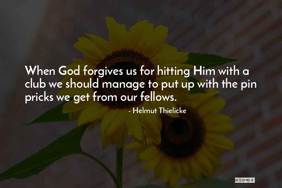 Manage Up Quotes By Helmut Thielicke