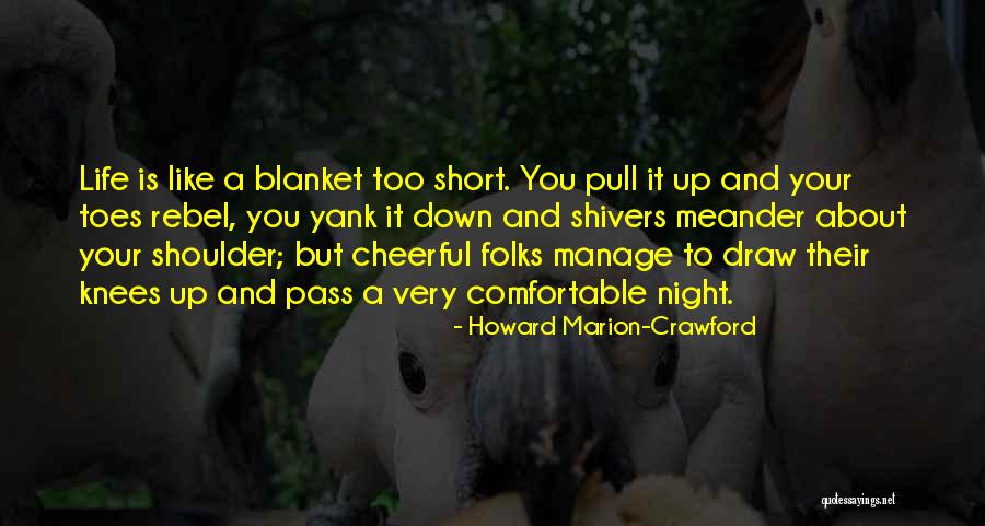 Manage Up Quotes By Howard Marion-Crawford
