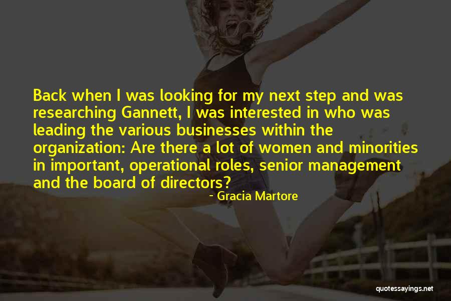 Management And Organization Quotes By Gracia Martore Management And Organization Quotes By Gracia Martore