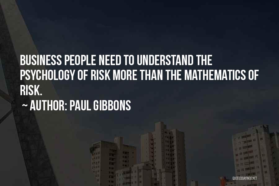 Management Change Quotes By Paul Gibbons