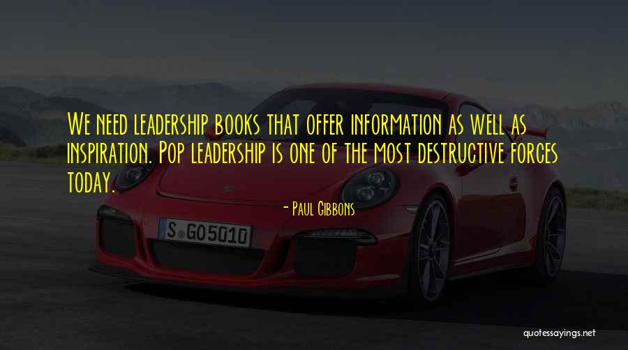 Management Change Quotes By Paul Gibbons Management Change Quotes By Paul Gibbons