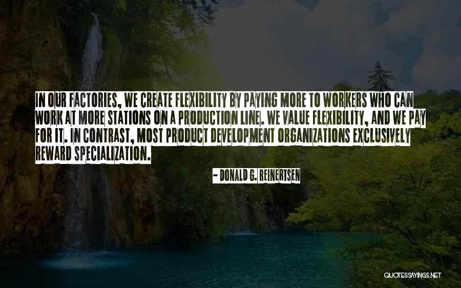 Management Development Quotes By Donald G. Reinertsen