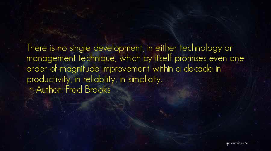 Management Development Quotes By Fred Brooks