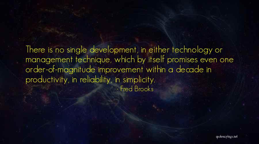 Management Development Quotes By Fred Brooks