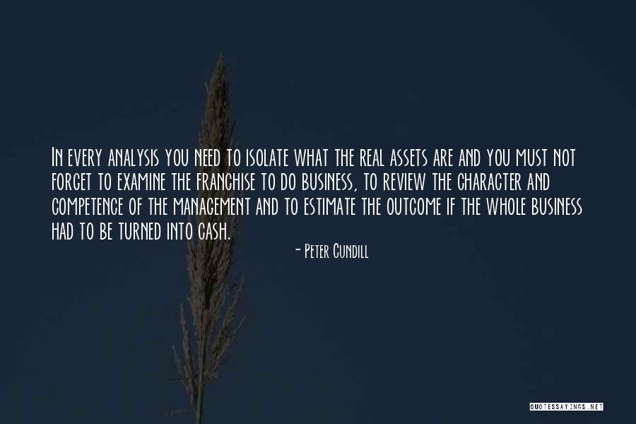 Management In Business Quotes By Peter Cundill Management In Business Quotes By Peter Cundill