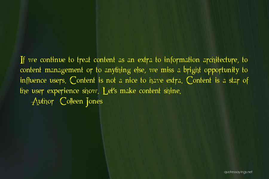 Management Information Quotes By Colleen Jones Management Information Quotes By Colleen Jones