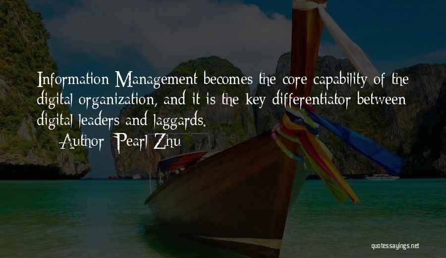 Management Information Quotes By Pearl Zhu