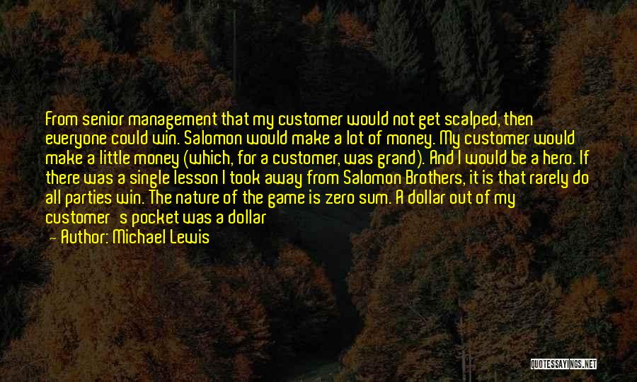 Management Of Money Quotes By Michael Lewis