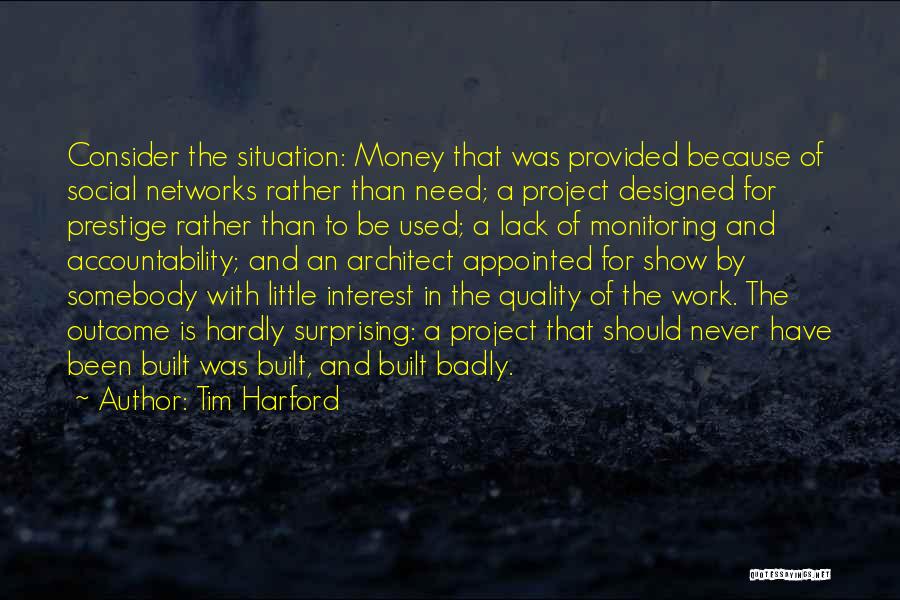 Management Of Money Quotes By Tim Harford