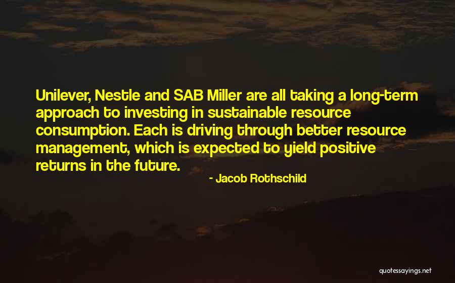 Management Positive Quotes By Jacob Rothschild