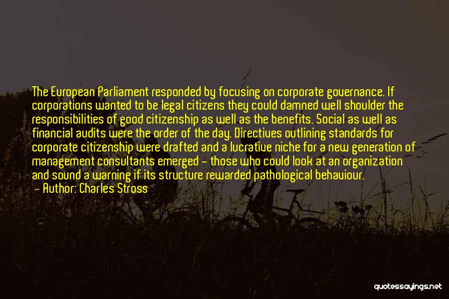 Management Structure Quotes By Charles Stross