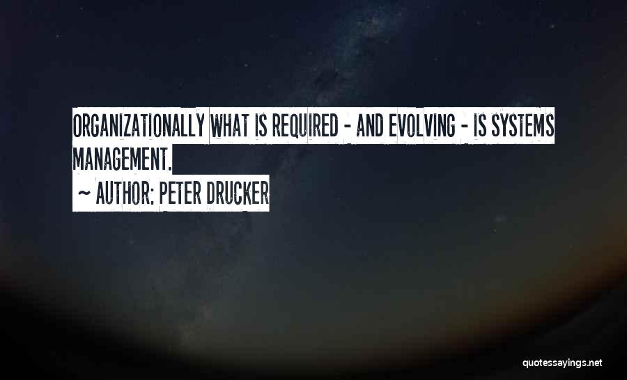 Management Systems Quotes By Peter Drucker