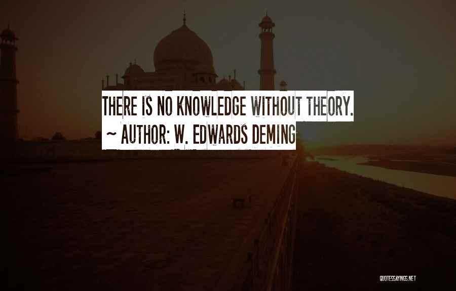 Management Theory Quotes By W. Edwards Deming