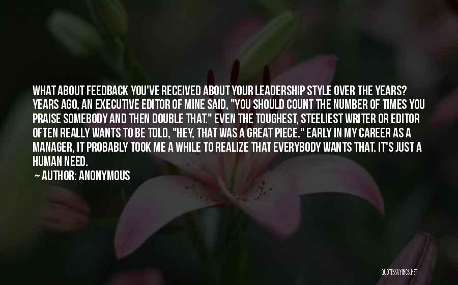 Manager Versus Leadership Quotes By Anonymous