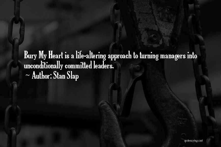 Manager Versus Leadership Quotes By Stan Slap