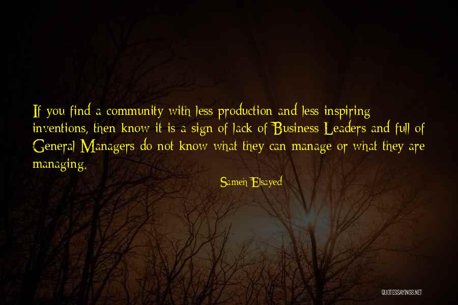 Managing A Business Quotes By Sameh Elsayed Managing A Business Quotes By Sameh Elsayed